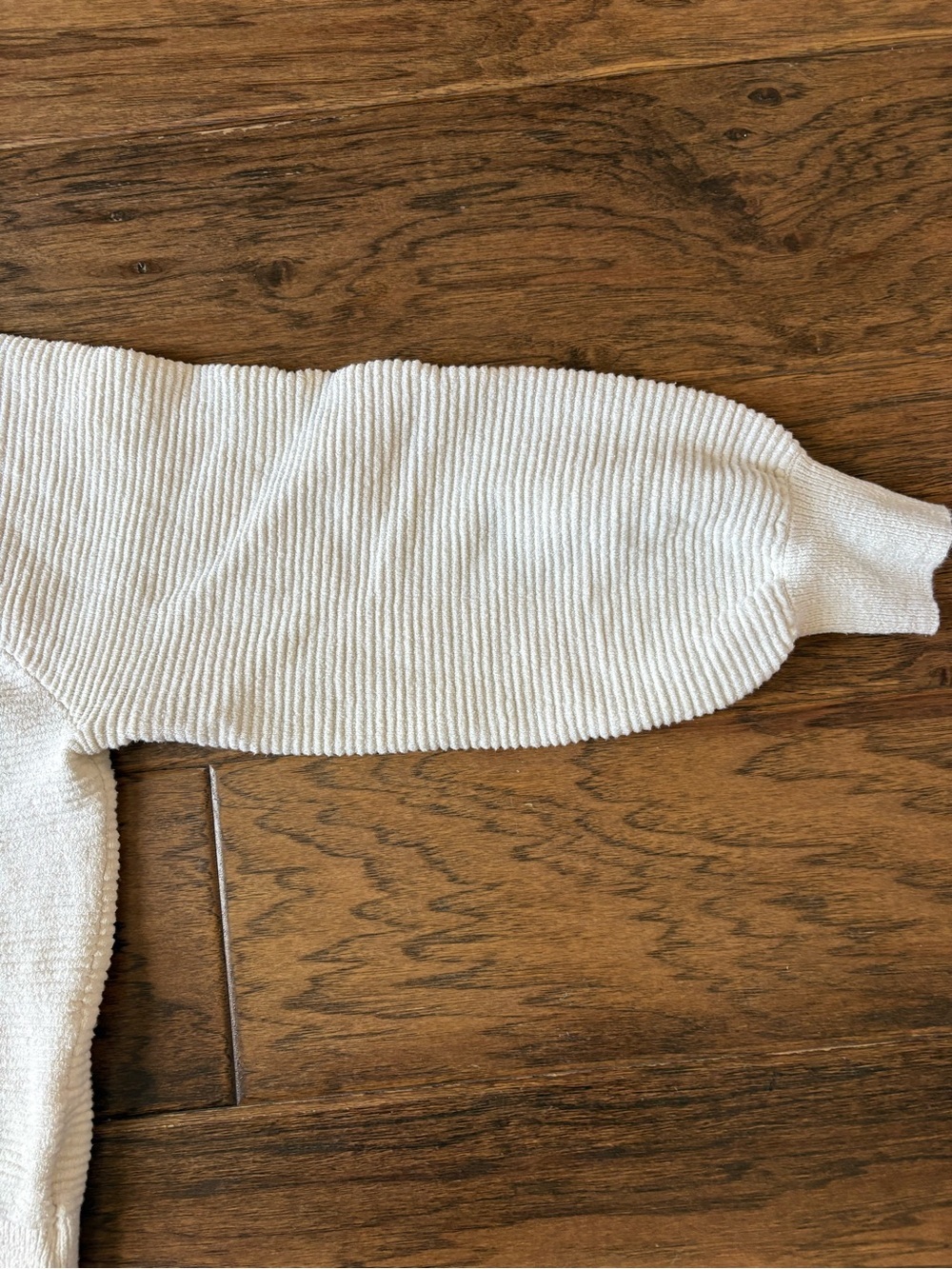 Madewell Cream Crewneck Knit Sweater - Picture 5 of 8